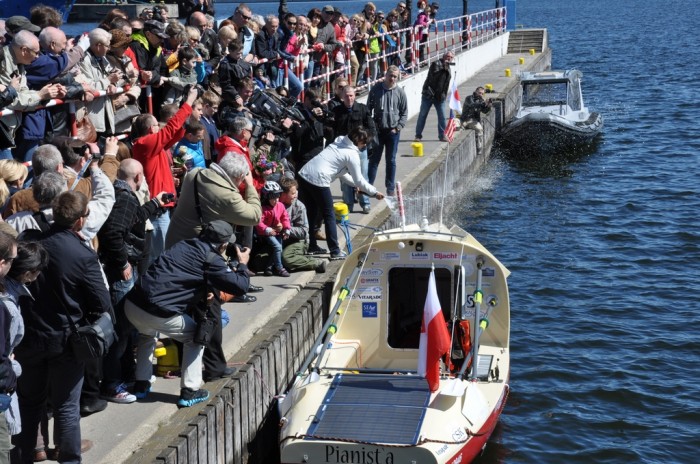 Transpacyfik Solo chrzciny jednostki w Marina Gdynia
