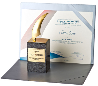 Золотая медаль для MS Polymer Золотая медаль для MS Polymer