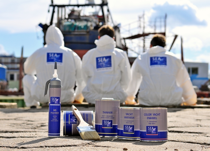 Новая система окраски яхт 1K Новая система окраски яхт 1K