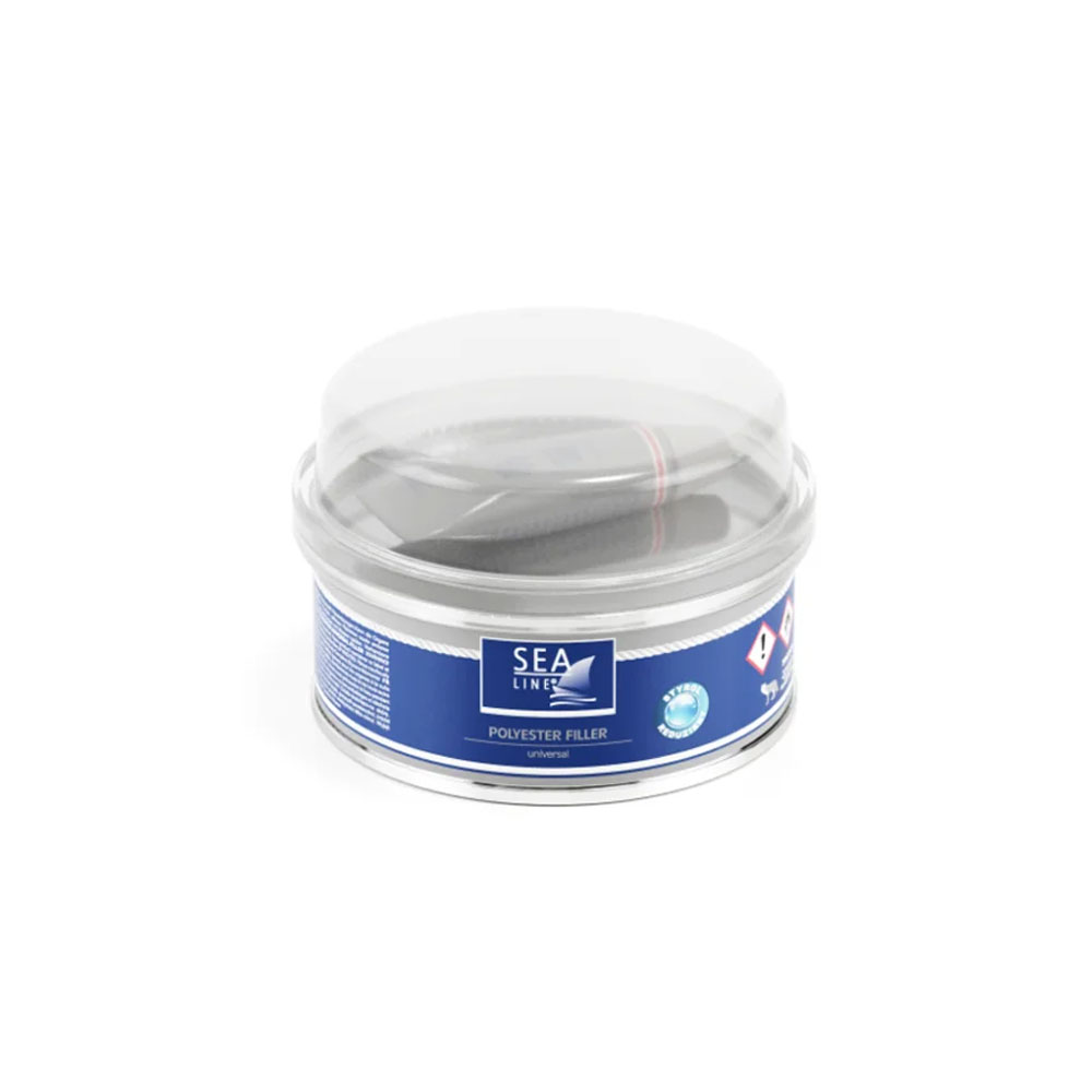 Polyester Spachtel Styrolarm Universal und mit Fiberglas Polyester Spachtel Styrolarm Universal und mit Fiberglas