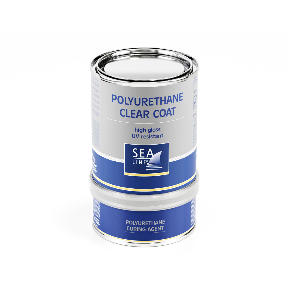 High Gloss Polyurethane Clear Coat Varnish Topcoat yacht paints and varnishes Sea Line
